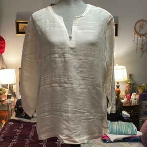 Liz Claiborne White Blouse